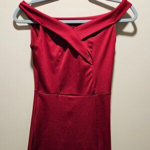 Red dress, perfect for Christmas woman size S